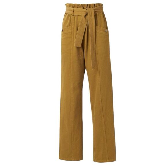 Sea New York Metta Denim Paper Bag Pant 
In olive/army green - Picture 14 of 15